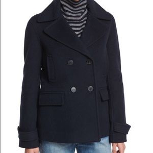 Vince Wool Blend Peacoat Sz 12